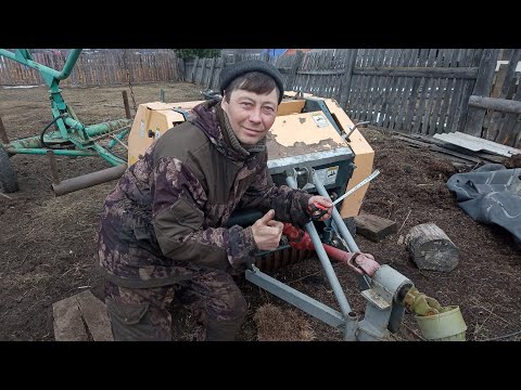 Видео: Пресс подборщик 850 размеры прицепного дышла.