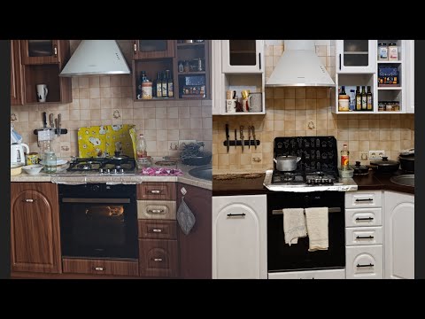 Видео: Моя неідеальна перефарбована кухня
