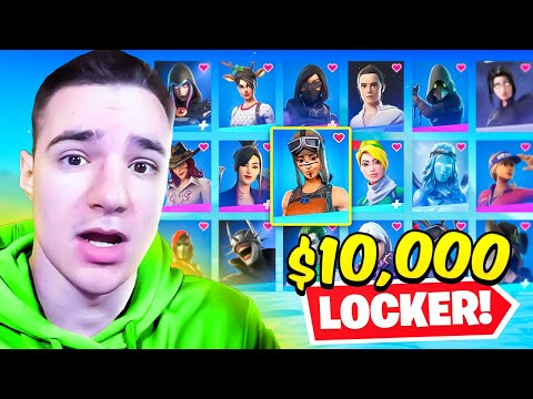 Видео: КОЛКО ПАРИ СЪМ ДАЛ ЗА FORTNITE?! LOCKER REVIEW!