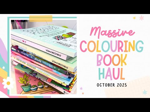 Видео: 🛍️ Октябрьский выбор раскрасок 2025 | Честные мысли о шопинг-терапии и чрезмерном потреблении рас...
