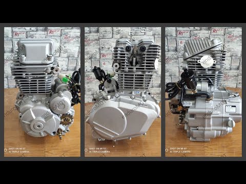 Видео: Новый двигатель CB300RL с ЦПГ на 75мм