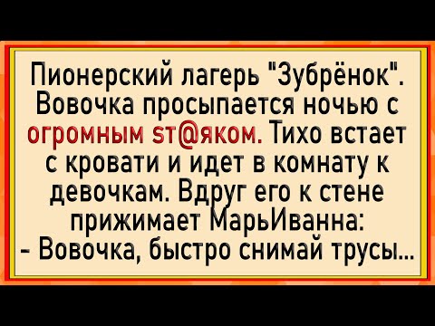 Видео: Пионерский Лагерь Зубрёнок! Сборник Свежих Анекдотов! Юмор!