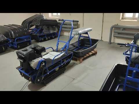 Видео: В чëм секрет Мотобуксировщика Альбатрос-Л?! Хитрость с распределением веса! 