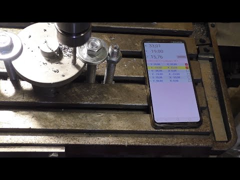 Видео: Самодельное УЦИ: сверление по кругу без поворотного столика