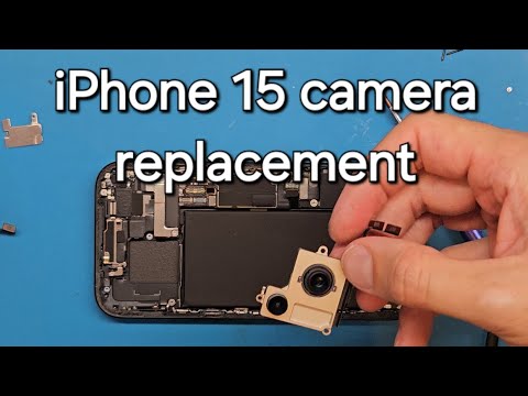 Видео: Пошаговое руководство по замене камеры iPhone 15