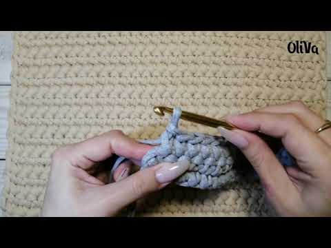 Видео: Урок 4. Прямоугольная салфетка крючком