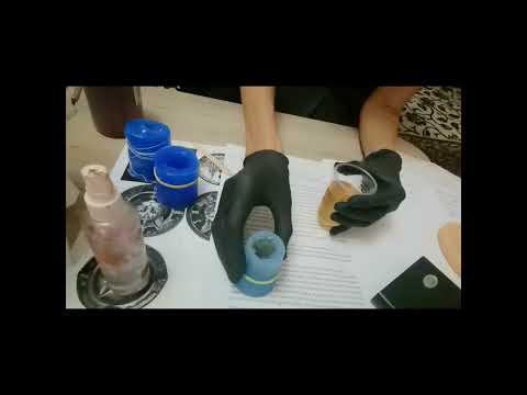 Видео: Заливка силиконового молда