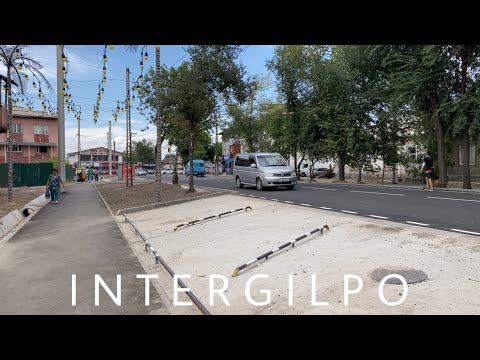 Видео: Как выглядит отремонтированная улица Интергельпо | Интергельпо көчөсу | Бишкек 2022