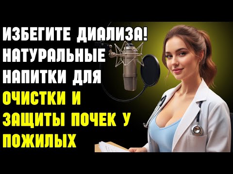 Видео: Избегите диализа! Натуральные напитки для очистки и защиты почек у пожилых | Здоровье пожилых