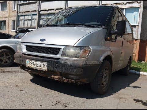 Видео: Осмотр последнего надежного Транзита после покупки! Купили Ford Transit 2000 года 2.4 Turbo diesel
