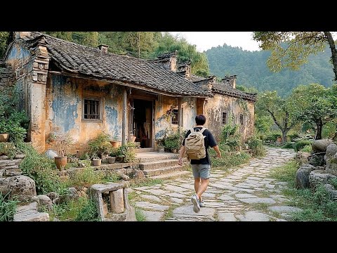 Видео: Молодой человек превратил ветхий дом в горах в прекрасный дом
