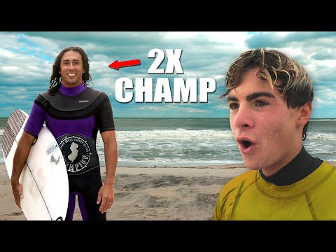 Видео: Я соревновался с 32 лучшими серферами Нью-Джерси