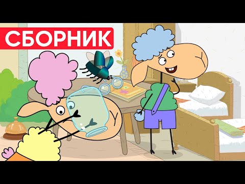 Видео: Отель у овечек | Сборник добрых серий | Мультфильмы для детей😃