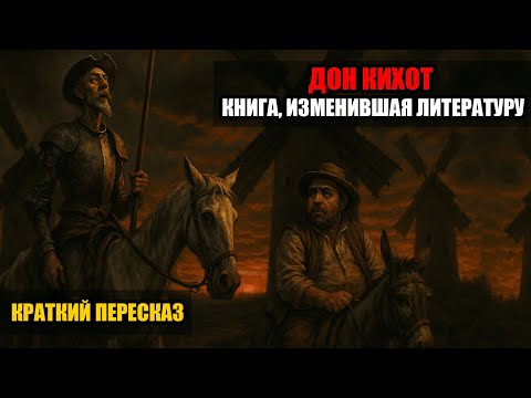 Видео: Краткий пересказ романа "Дон Кихот" — Мигель де Сервантес за 20 минут