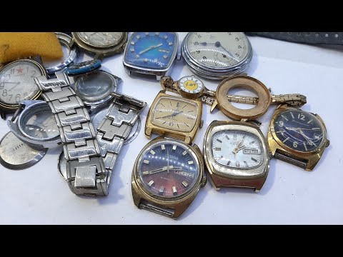 Видео: Барахолка . Вот это фартануло !!!  Поменял ржавые отвертки на позолоченные часы)))