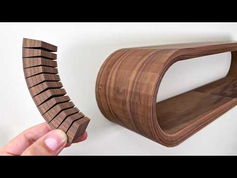 Видео: Сделай сам: плавающие полки, которые ты раньше не видел! — Простой проект по обработке дерева