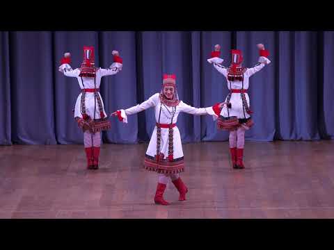 Видео: Мордовский танец "Пайгонят"