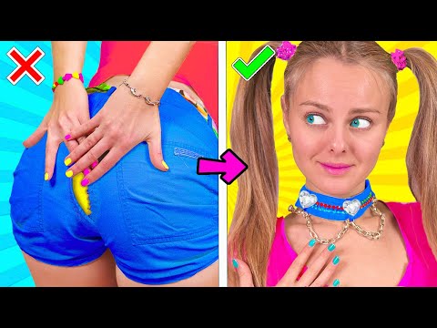 Видео: 13 Бьюти ЛАЙФХАКОВ и причёсок для девочек!! Модные Идеи для Школы LIFE HACKS