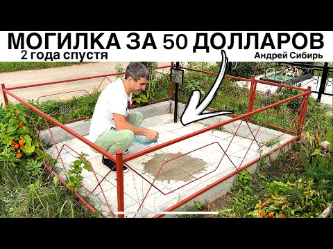 Видео: МОГИЛКА ЗА 50$ СПУСТЯ 2 ГОДА. ПРЕВРАТИЛАСЬ ЛИ МОГИЛА В БАССЕЙН КАК ОБ ЭТОМ ПИШУТ В КОММЕНТАРИЯХ.
