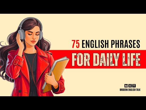 Видео: 75 распространённых английских фраз для повседневного общения | Подкаст на лёгком английском для ...