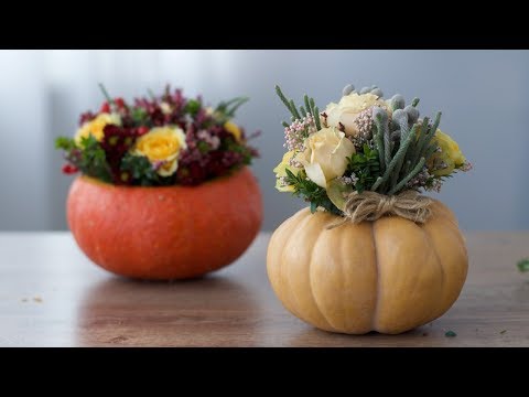 Видео: Осенние композиции из тыквы | DIY ideas