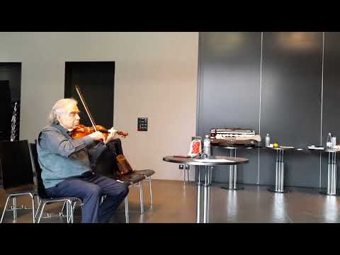 Видео: Мастеркласс проф.З.Брона Миша Андреев.Prof.Bron masterclass Misha Andreev,11 Saint-Saens,Wieniawski