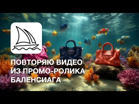 Видео: Midjourney V7: Повторяю видео из промо-ролика Balenciaga
