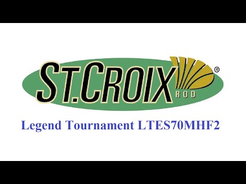 Видео: Спиннинг St.Croix Legend Tournament 213см 10 - 28гр