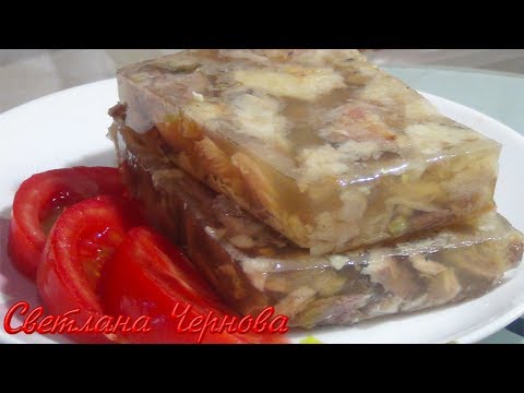 Видео: Холодец из рыбы. Очень вкусная постная закуска  /Frozen fish