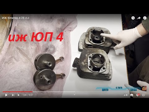 Видео: ИЖ Юпитер 4 28 л.с