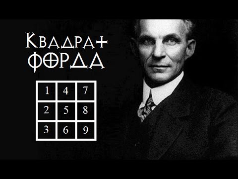 Видео: Магия денег №1. Как быстро привлечь деньги (квадрат Форда)