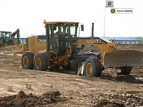 Видео: Автогрейдер JOHN DEERE 872G