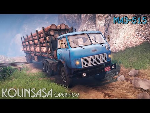 Видео: Spintires 2014 - МАЗ-515