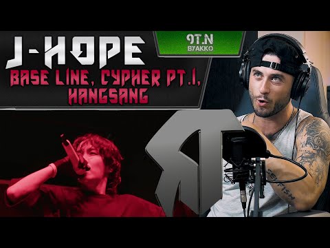 Видео: j-hope - Base Line, Cypher Pt.1, HANGSANG (РЕАКЦИЯ)