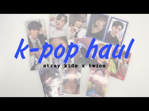 Видео: Распаковка k-pop фотокарт stray kids | twice | k-pop haul #4