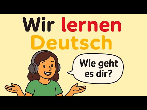 Видео: 🇩🇪 Немецкий для начинающих | 🎧Тренируй язык на слух  | 🗣️Полезные фразы для повседневного общения