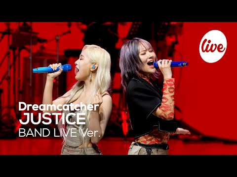 Видео: [4K] Dreamcatcher - “JUSTICE” Band LIVE Concert [it's Live] шоу живой музыки