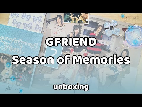 Видео: ꒱⁠˖⁠♡ Распаковка GFRIEND - Season of Memories (Ktown4u POB)