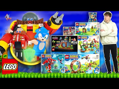 Видео: Каждый набор LEGO Sonic... Серьёзно, каждый из них.