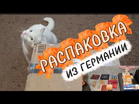 Видео: ПОСЫЛКА ИЗ ГЕРМАНИИ ‼️🥰РАСПАКОВКА🙆‼️#распаковка#обзор#германия#друзья#посылка 