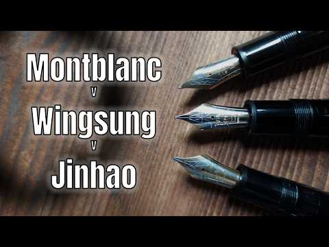 Видео: Перьевая ручка за 15 долларов против 1000 долларов — решающий поединок Montblanc 149!
