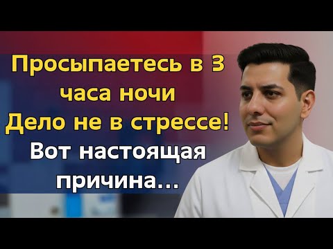 Видео: Вы просыпаетесь в 3 часа ночи? Вашему телу нужна помощь! Почему об этом не говорят?