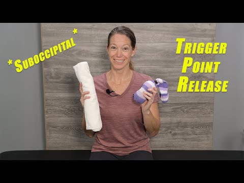 Видео: Воздействие на триггерные точки в подзатылочной области | Лучшая техника с теннисными мячами