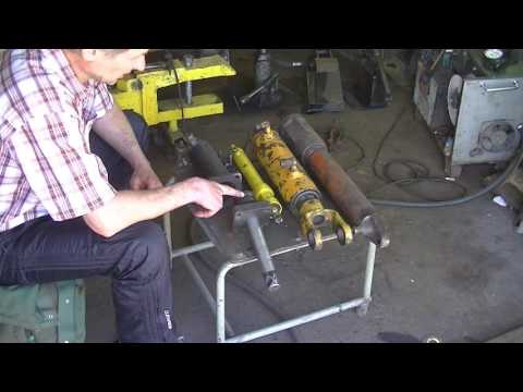Видео: Гидроцилиндр стяжной из выдвижного .  Как это сделать .