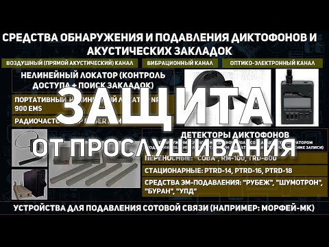 Видео: ЗАЩИТА ОТ УТЕЧКИ АКУСТИЧЕСКОЙ (РЕЧЕВОЙ) ИНФОРМАЦИИ