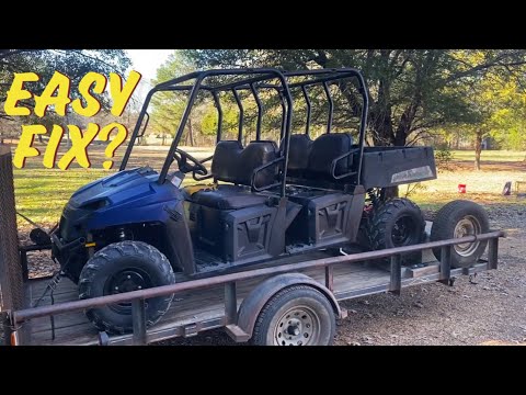 Видео: Polaris Ranger 500 Crew не заводится. Можно ли это исправить?
