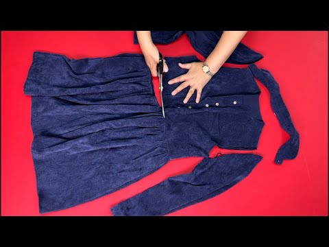 Видео: [DIY] Удивительная роскошь рождается всего из одного предмета одежды, который вы не можете надеть!