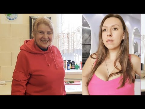 Видео: Приехали родители и не хотят сниматься. Гостинцы от бабушки. Наши выходные. Много еды.