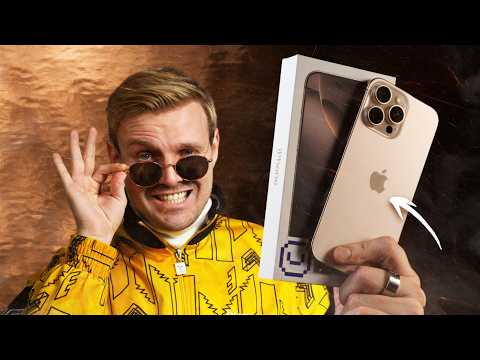 Видео: iPHONE 16 PRO MAX ЗОЛОТОЙ: Я В ШОКЕ!