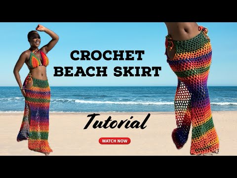 Видео: 🌴 КАК СВЯЗАТЬ ПЛЯЖНУЮ ЮБКУ КРЮЧКОМ 🌴/ ПРОСТОЙ урок по вязанию юбки из сетки/